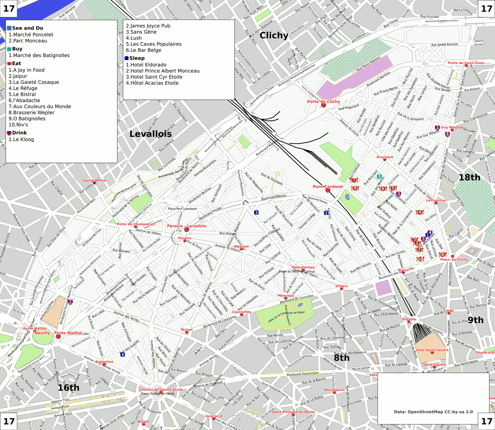 17th arrondissement distrito