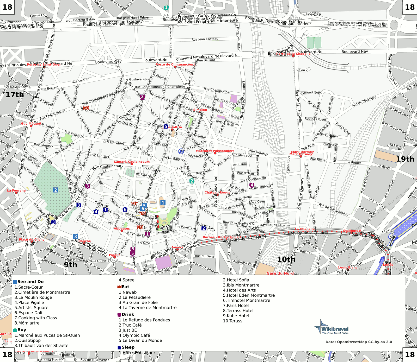 18th arrondissement distrito