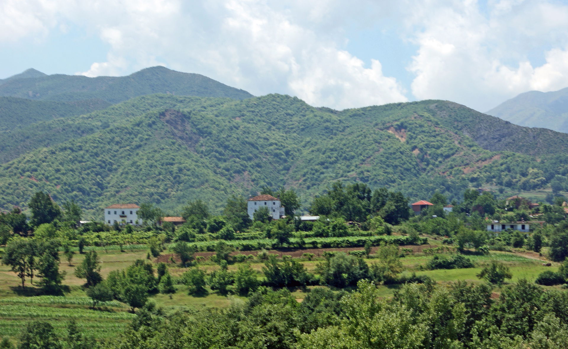 Village of Baz, Bashkia Mat, Albania