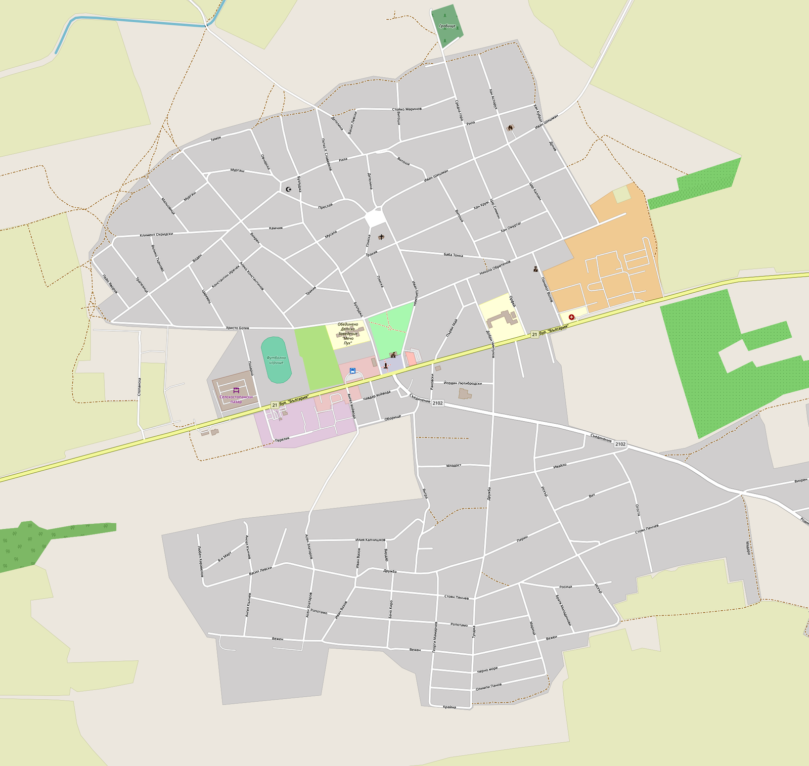 Slivo Pole district