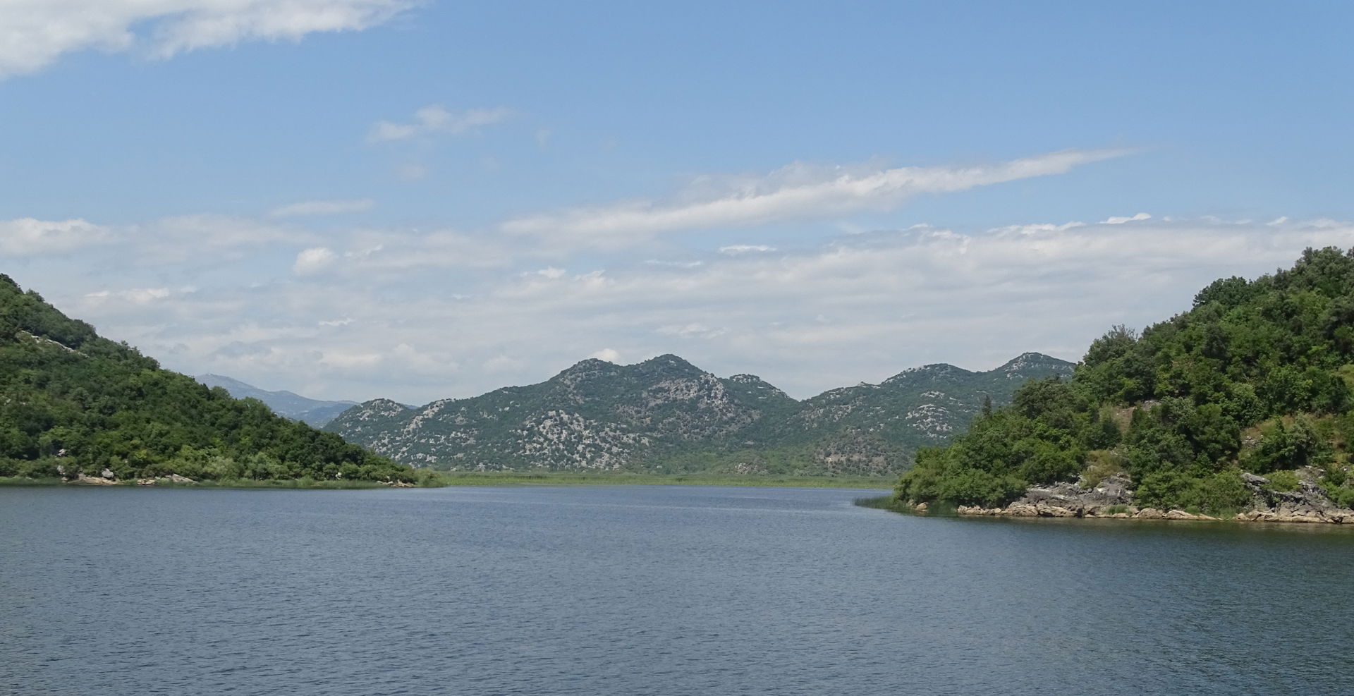 Lake Skadar in Montenegro.