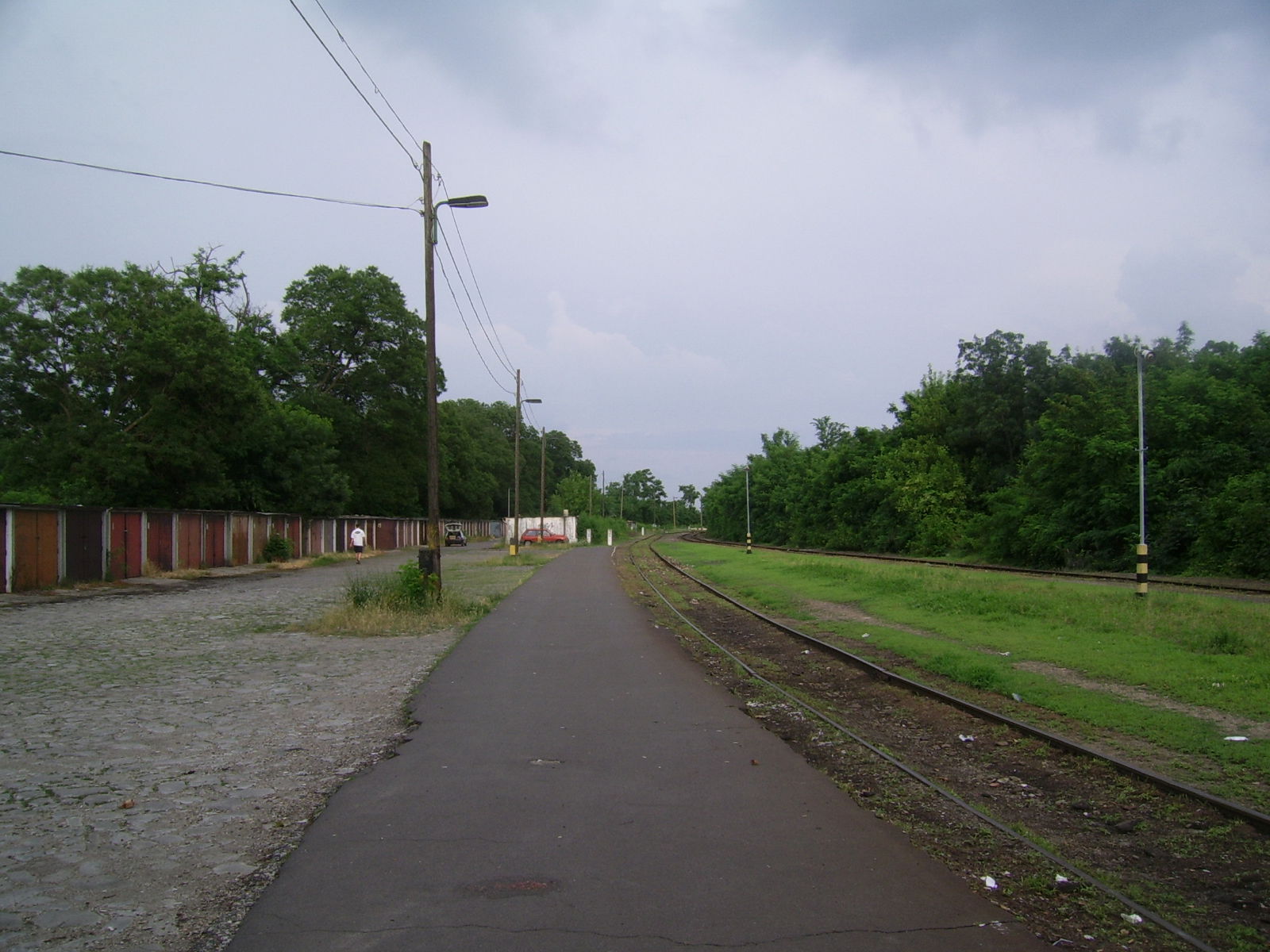 Újszeged railway station, Hungary