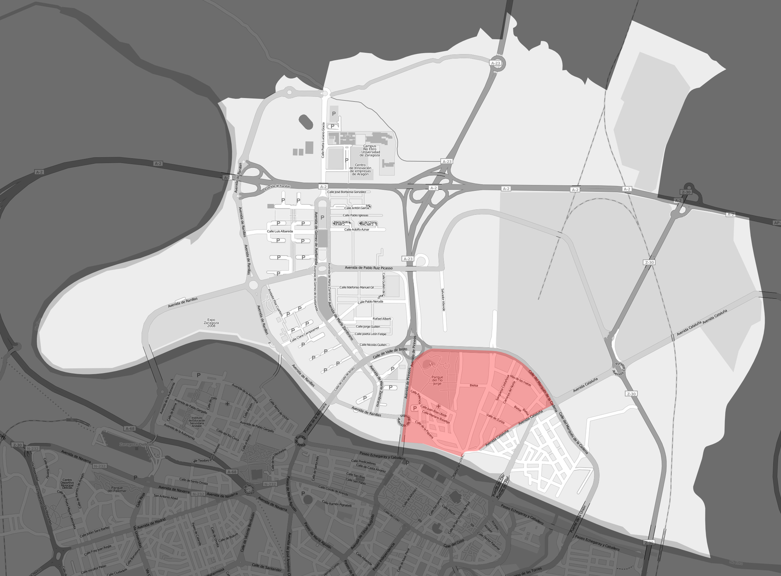 Arrabal district
