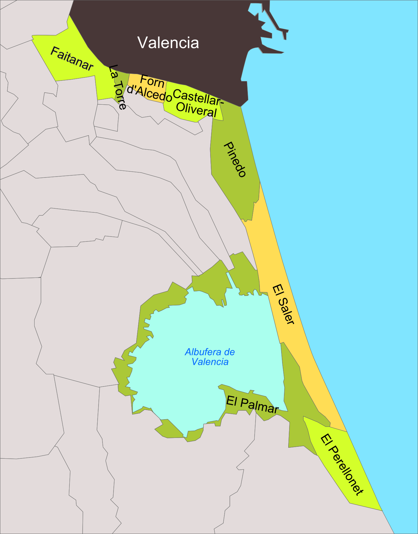 Poblats del Sud district