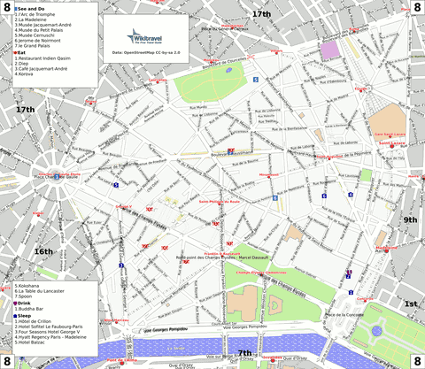8th Arrondissement view 1