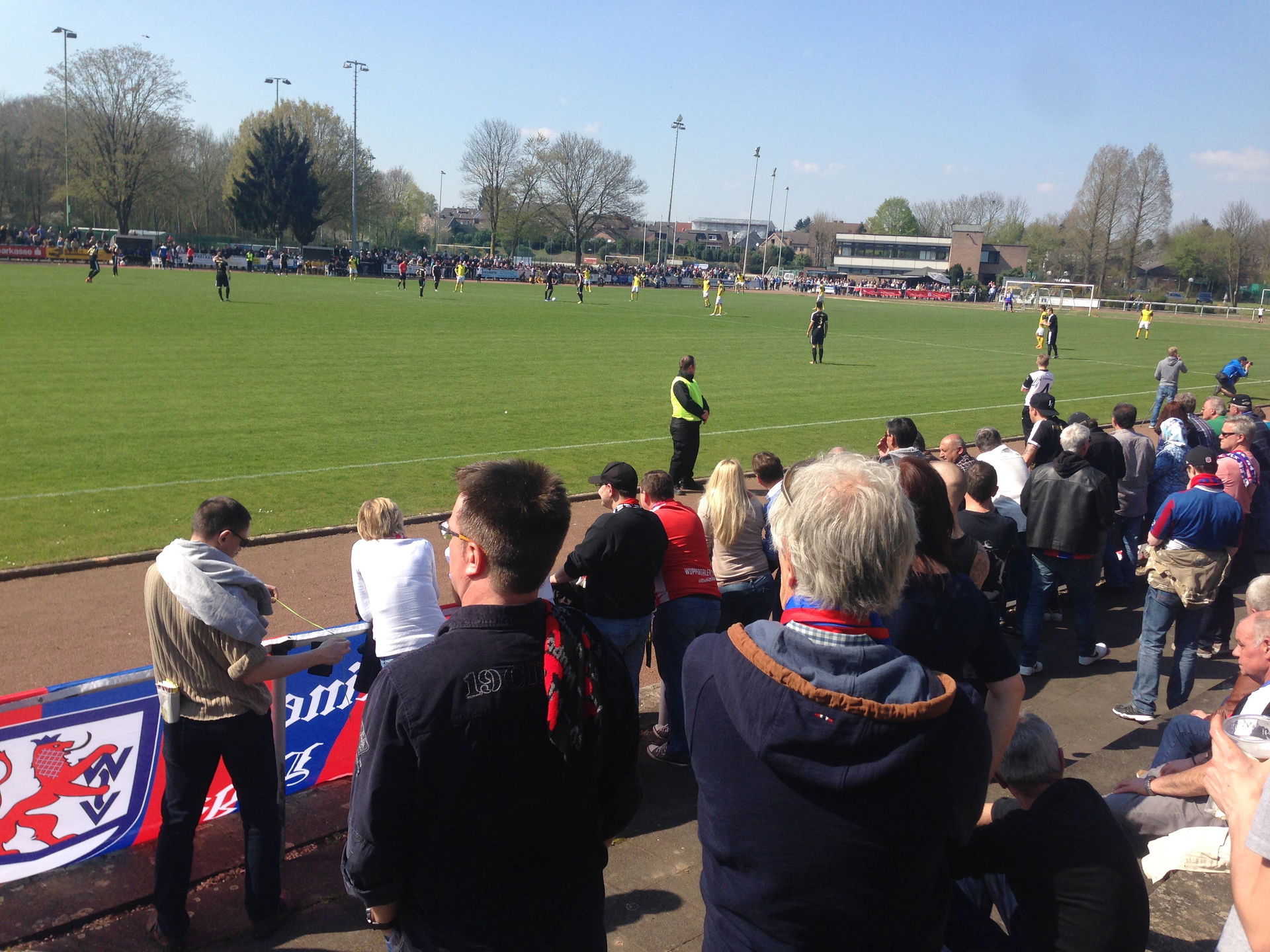 Das Erststadion in Grevenbroich beim Spiel SC Kapellen-Erft geg…