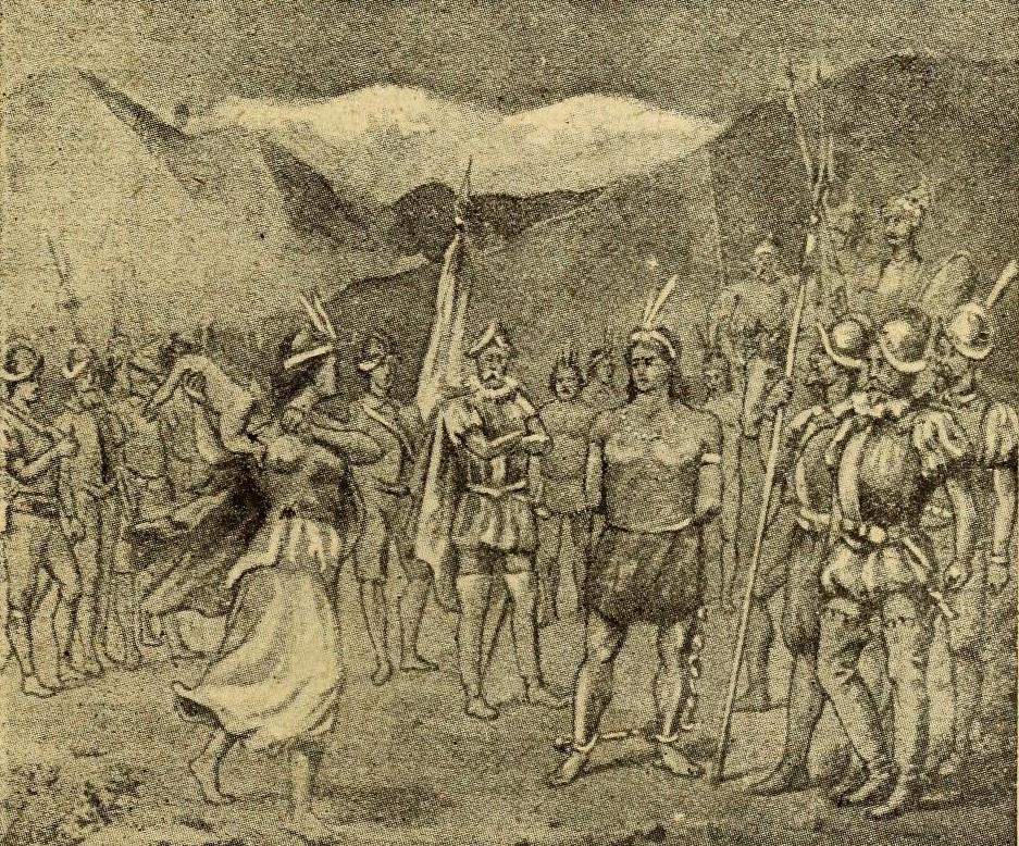 Fresia y Caupolicán. En Historia de Chile para la enseñanza pri…