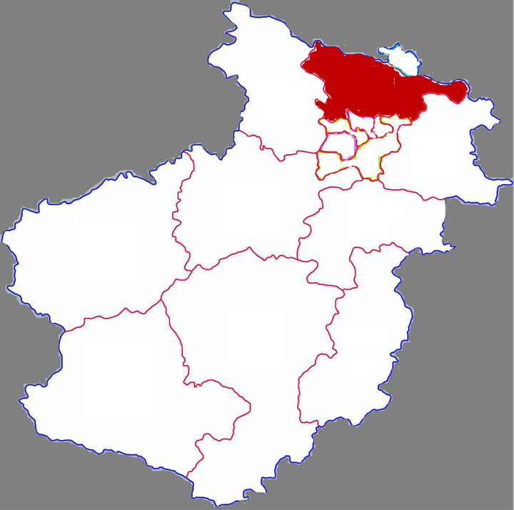 Mengjin District district