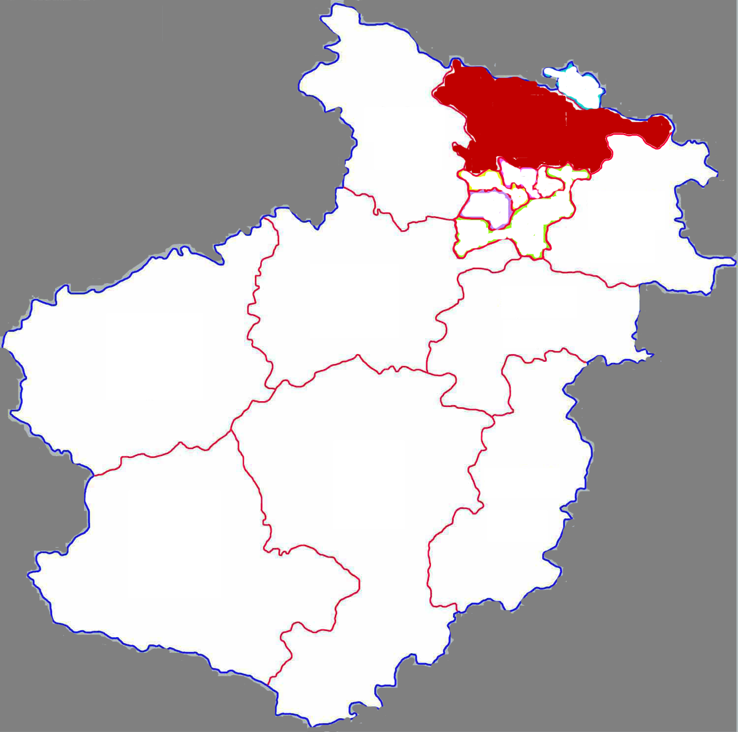 Mengjin District district