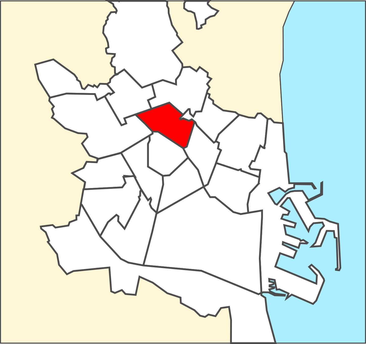 La Saïdia district