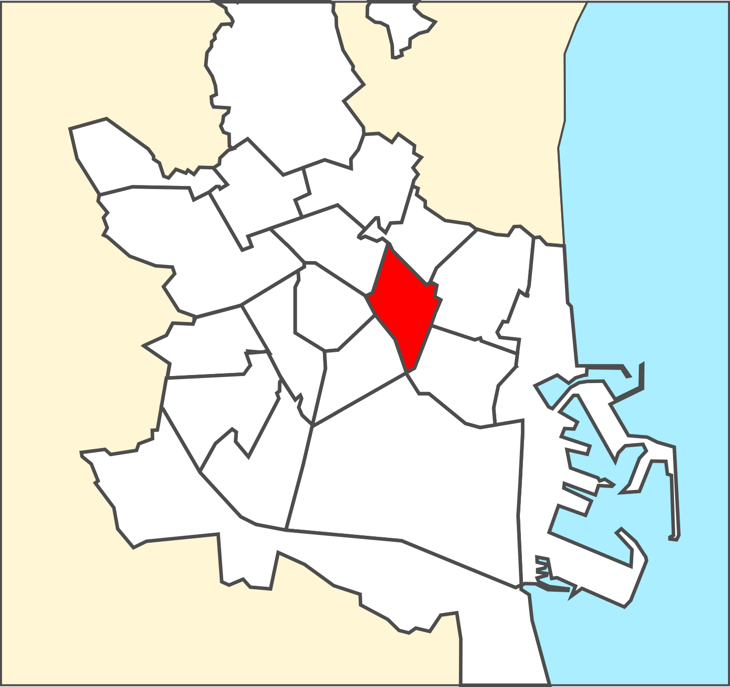 Pla del Real district